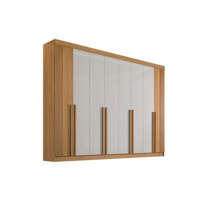 Guarda Roupa Grande Mdf 8 Portas 8 Gavetas Daymont D Doro