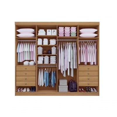 Guarda Roupa Grande Mdf 8 Portas 8 Gavetas Daymont D Doro