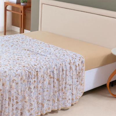 Lençol de Cima Avulso Luar Estampado King 01 Peça Malha 100% Algodão - Cotton