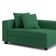 Recamier Divã Aspen 1,40m Veludo Verde - Inova Decorações