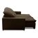 Sofa Retratil Reclinavel 2 Lugares 2,60m Atlantis Veludo Marrom Lansofbr