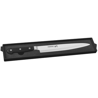 Faca Yanagiba Tramontina Sushi Lâmina Aço Inox Cabo De Policarbonato Com Fibra De Vidro 9" 24039009