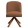 Kit 04 Cadeiras De Jantar Cléo Base Giromad Linho Terracota - Nexta Casa