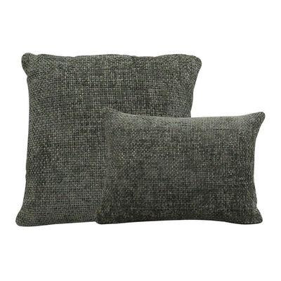 Kit 02 Almofadas Decorativas 30x45cm E 40x40cm Linhão Verde - Nexta Casa