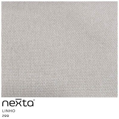 Kit 02 Cadeiras De Jantar Cléo Pés Palito Linho Cru - Nexta Casa