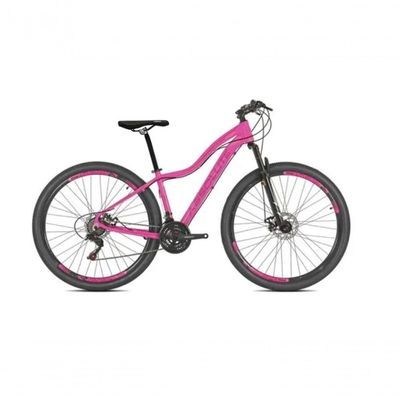 Bicicleta Aro 29 Absolute Hera Feminina 21v Alumínio Câmbios Shimano Freio Hidráulico Rosa 15