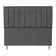 Cabeceira Queen 1,60m Holanda Suede - Pallazio Cor Grafite