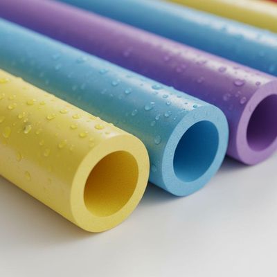 Isotubo Blindado 1,3m – Proteção Para Camas Elásticas E Piscinas De Bolinhas Espuma Revestida Amarelo