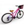 Bicicleta Aro 29 Feminina Absolute Hera Retrô Vintage 21v Confortável Cesta Selim 2 Molas Rosa-lilas Tamano 17