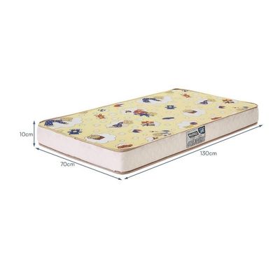Kit Gêmeos Berço Mini Cama Danny Branco Brilho Com Colchões Supreme - Reller Móveis Branco Brilho
