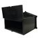 Caixa De Correios Pombinhos De Muro Pequena 12x25x12cm Preta