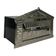 Caixa De Correios Tijolinho Frente E Tampa Traseira Inox Pequena 12x25x12cm Cromado