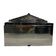 Caixa De Correios Tijolinho Frente E Tampa Traseira Inox Pequena 12x25x12cm Cromado