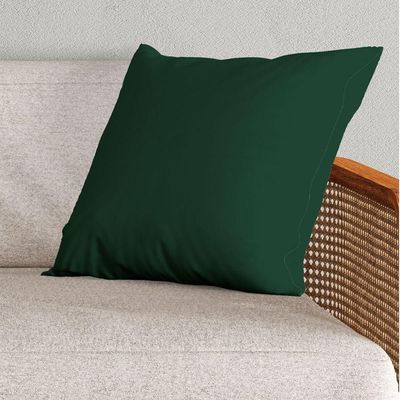 Kit Trio Capas De Almofadas Estampadas Em Veludo Suede 45cm X 45cm - Decoração Luxo Para Sala Cor Verde
