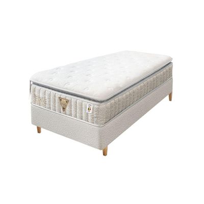 Colchão Firme Natural 2025- 100% Latex Firme Opcionais Box E Kit Spa Medida Solteiro King 96x203cm