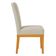 Kit 2 Cadeiras De Jantar Brisa Suede Base De Madeira - Pallazio Cor Cappuccino
