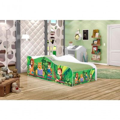 Mini Cama Fun Safari E Zoológico
