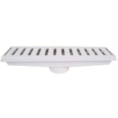 Caixa Coletora 15x50cm C-grelha Branca Estrela Caixa Coletora Com Grelha Branca 15 X 50 Cm - 1325 - Estrela
