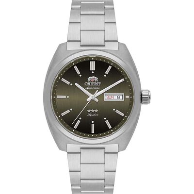 Relógio Orient Masculino Ref: Yn6ss001 E1sx Automático Prateado