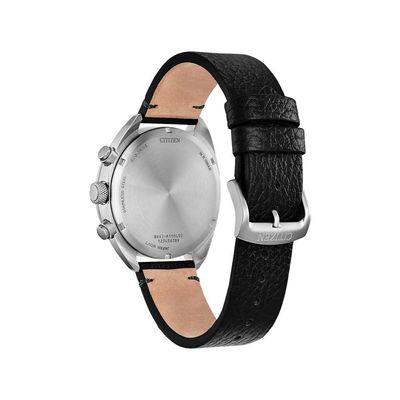 Relógio Citizen Masculino Ref: Ca7041-07x Solar Prateado Cronógrafo Eco-Drive