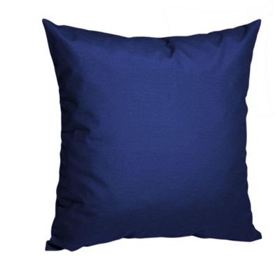 Almofadas Para Sofá Cheias Decorativas, Impermeáveis Trama Azul Marinho