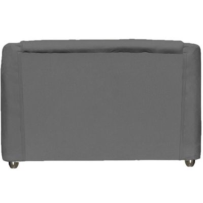 Kit Namoradeira Decorativa + 2 Poltronas Para Sala Manicure Recepção Consultório Mila Suede