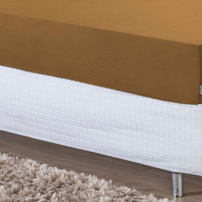 Lençol Com Elástico Solteiro Nobre 1 Peça 30cm De Altura Malha 100% Algodão - Cobre