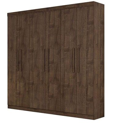 Guarda Roupa Casal 6 Portas 4 Gavetas - Belém-canion - Star Móveis