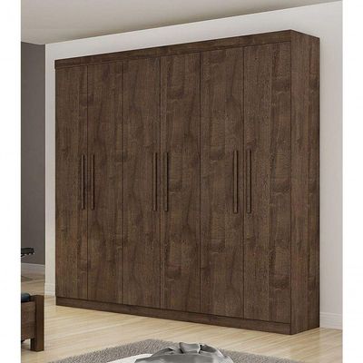 Guarda Roupa Casal 6 Portas 4 Gavetas - Belém-canion - Star Móveis