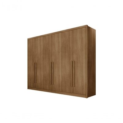 Guarda Roupa Casal 6 Portas 8 Gavetas - Maldivas-cumaru - Móveis Horizonte