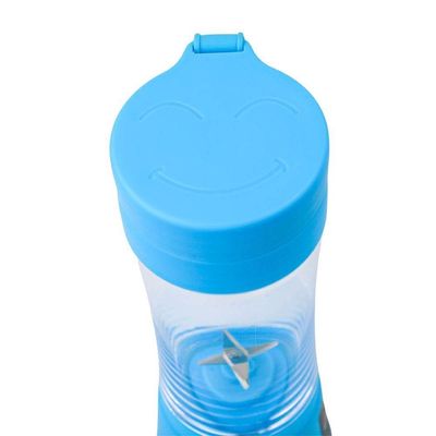 Mini Liquidificador Juice Cup Portátil Elétrico Suco - Tritura Frutas E Gelo Para Sucos Frescos Em Segundos azul