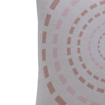 Capa De Almofada Decorativa Turin Quadrada 1 Peça 58% Algodão / 42% Poliéster - Mandala Rose