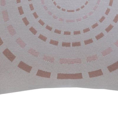 Capa De Almofada Decorativa Turin Quadrada 1 Peça 58% Algodão / 42% Poliéster - Mandala Rose