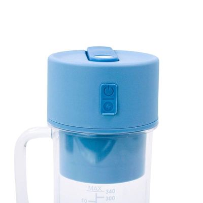 Mini Liquidificador Portátil 500ml Shake Suco Juice Cup Caneca Cabo Usb | Verde