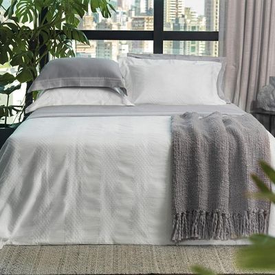 Jogo De Cama King 4 Peças Altenburg Haus Elementar Cinza Boho