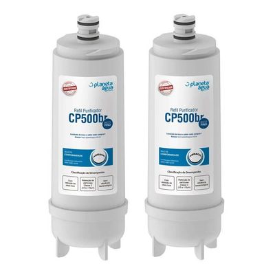 Kit 2 Refil Cp500br para Purificador Masterfrio Planeta Agua