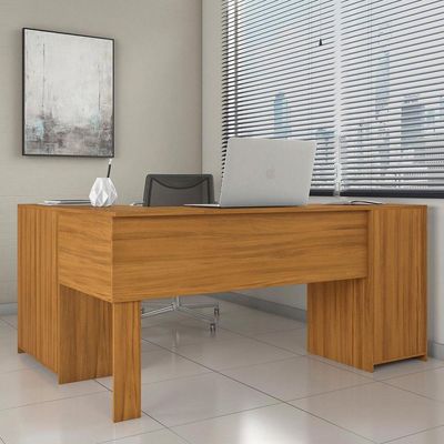 Mesa Para Computador Office Nt 2005 Freijo - Notável