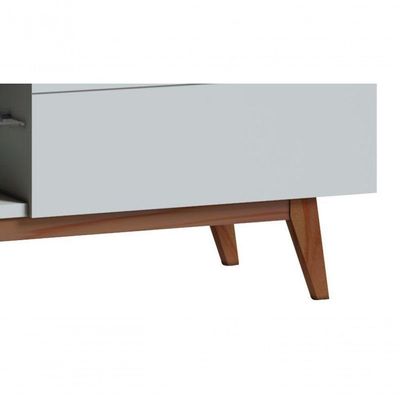 Rack Classic 2g 2.2 Branco Acetinado - Imcal Móveis