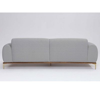 Sofá 3 Lugares Tóquio D07 230cm Linho Cinza Granizo - D'rossi
