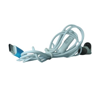Fone de Ouvido Estéreo Altomex Tipo C Cor Branco AL-120