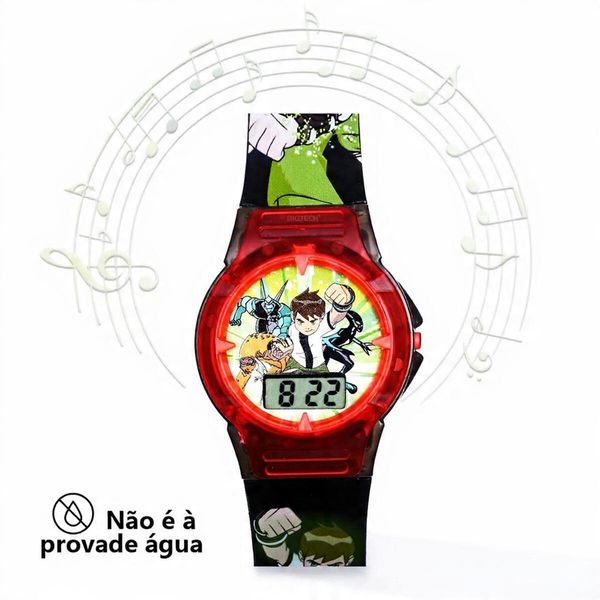Relógio Ben 10 Masculino Infantil – Design Radical e Moderno - Tudo em Caixa