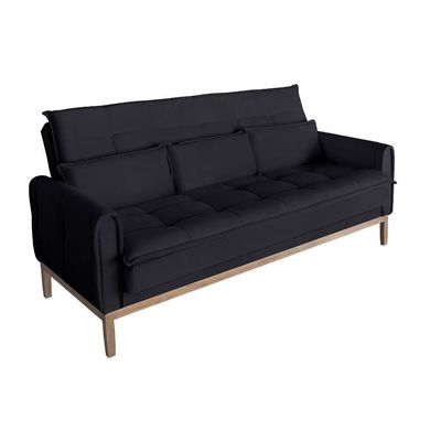 Sofá Cama Rivieira 2.00m - Preto