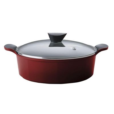 Conjunto De Panelas Com Revestimento Cerâmico - Venn - Neoflam - Cor Vermelha - 5 Peças Vermelho