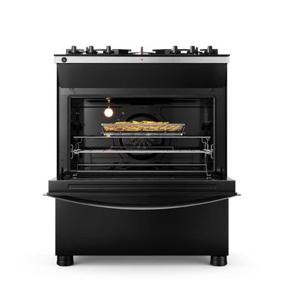 Fogão Brastemp 5 Bocas Com Air Fryer Bfs5lae Preto 220 V