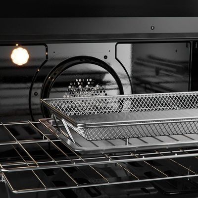 Fogão Brastemp 5 Bocas Com Air Fryer Bfs5lae Preto 220 V