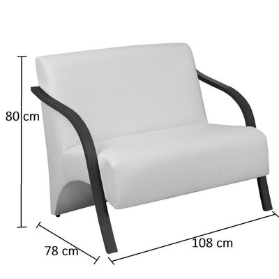 ConjPoltronas 1 Dois Lugares 2 Um Lugar Braços Em Madeira 1 Namoradeira 2 De Um Lugar Suede