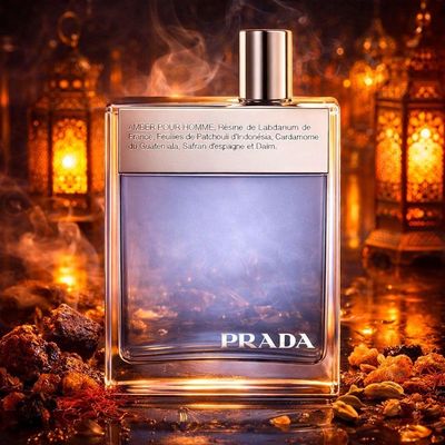 Prada Amber Pour Homme Eau De Toilette - Perfume Masculino 100ml