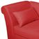 Recamier Diva França 1,40m Suede Vermelho - Inova Decor