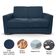 Sofá Estofado 2 Lugares Sala Estar Recepção Mariana Suede Azul Marinho