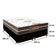 Cama Box Casal Bipartido Sintético + Colchão Molas Ensacadas Texas Prime Colchões 138cm - Suporta Até 120kg Por Pessoa